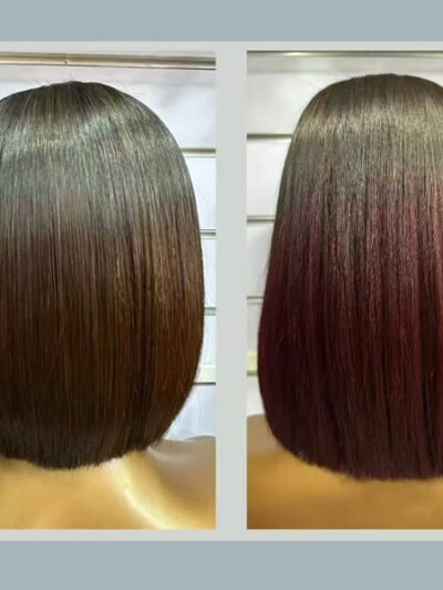 Wig, real human hair, smooth and durable
