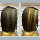 Wig, real human hair, smooth and durable