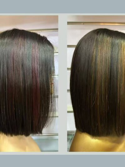 Wig, real human hair, smooth and durable